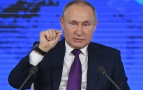 Tổng thống Nga Putin có bài phát biểu chúc mừng năm mới dài kỷ lục