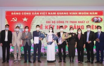 Đảng ủy phường Hạ Lý: Kết nạp đảng viên mới trong Chi bộ doanh nghiệp ngoài nhà nước