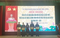 Huyện Tiên Lãng:  Tổng kết 2 năm xây dựng xã nông thôn mới tại Kiến Thiết
