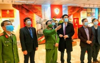 Phó Chủ tịch UBND thành phố Hoàng Minh Cường thăm và chúc Tết  Phòng Cảnh sát Phòng cháy và Chữa cháy, các doanh nghiệp viễn thông trên địa bàn thành phố