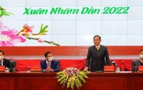 Bí thư Thành ủy Trần Lưu Quang chúc tết đầu xuân mới Nhâm Dần 2022