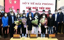 600 sinh viên tham gia hỗ trợ phòng, chống dịch tại Trạm y tế lưu động các quận Ngô Quyền, Lê Chân, Hải An