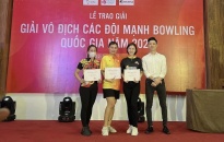 Nữ vận động viên Trần Thu Thủy:  Niềm cảm hứng vô tận từ bowling 