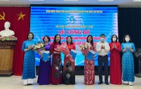 Công bố quyết định thành lập tổ chức Hội trực thuộc Hội LHPN quận Lê Chân
