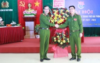 Đại hội Chi đoàn Phòng Cảnh sát Môi trường: Đại uý Trương Bá Mạnh giữ chức Bí thư Chi đoàn khoá mới