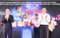 Hội thi “Cán bộ Đoàn Tài năng – Thanh lịch” thành phố năm 2022: Thí sinh Vũ Thị Thùy Linh xuất sắc giành giải Nhất