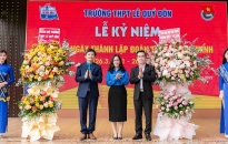 Trường THPT Lê Quý Đôn biểu dương các học sinh đạt danh hiệu “học sinh 3 tốt” 