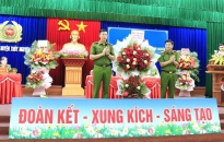 Thượng úy Nguyễn Thanh Tuấn được bầu giữ chức Bí thư Đoàn thanh niên Công an huyện Thủy Nguyên