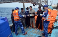 Kết thúc tốt đẹp chuyến tuần tra liên hợp trên vùng biển lân cận đường phân định Vịnh Bắc bộ giữa Cảnh sát biển Việt Nam và Cảnh sát biển Trung Quốc
