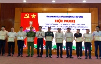 Huyện An Dương Biểu dương 21 tập thể, cá nhân có thành tích xuất sắc trong công tác PCTT- TKCN năm 2021