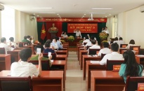 Kỳ họp thứ 5 (chuyên đề) HĐND quận Dương Kinh: Thông qua 10 Dự thảo Nghị quyết quan trọng theo luật định