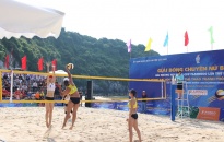 Khai mạc giải bóng chuyền nữ bãi biển Hải Phòng 