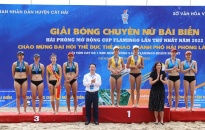 Bế mạc Giải Bóng chuyền nữ bãi biển Hải Phòng: Đội Khánh Hòa giành ngôi vô địch