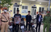 Đội CSGT-TT Công an quận Hồng Bàng xử lý nghiêm 3 trường hợp lạng lách, đánh võng 