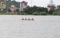 Đội tuyển Rowing Việt Nam về đích thứ Nhất 5/8 nội dung vòng loại bảng B