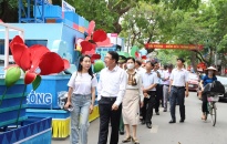 Phó Chủ tịch UBND thành phố Lê Khắc Nam kiểm tra thực địa chuẩn bị tổ chức Lễ hội Hoa phượng đỏ - Hải Phòng 2022