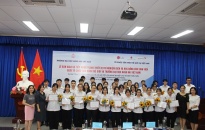 Lễ bàn giao trang thiết bị thí nghiệm điện và học bổng cho 40 sinh viên Trường Đại học Hàng hải Việt Nam
