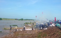 Huyện Vĩnh Bảo: Tổ chức diễn tập phòng, chống thiên tai và tìm kiếm cứu nạn năm 2022