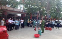 Huyện An Lão:  Tuyên truyền, phổ biến kiến thức Pháp luật về PCCC&CNCH tại xã Quang Trung