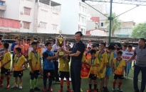 Bế mạc giải bóng đá thiếu niên, nhi đồng quận Ngô Quyền
