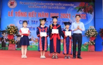 Trường Tiểu học Núi Đèo (Thủy Nguyên): Khen thưởng giáo viên, học sinh đạt thành tích xuất sắc năm học 2021-2022