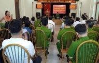 Chi bộ Công an phường Lạch Tray (quận Ngô Quyền): Sinh hoạt chuyên đề về xây dựng lực lượng trong sạch, vững mạnh