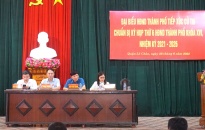 Tổ đại biểu số 5 HĐND thành phố tiếp xúc cử tri tại phường Vĩnh Niệm, quận Lê Chân: