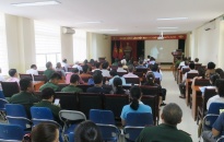 Quận Dương Kinh: Tập huấn chuyên sâu, phổ biến Luật Biên phòng Việt Nam và các văn bản quy định chi tiết 