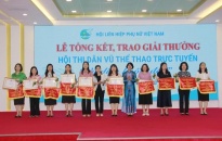 Hội phụ nữ Công an thành phố Hải Phòng vinh dự đạt giải Ba Hội thi dân vũ trực tuyến toàn quốc năm 2022