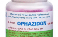 Sở Y tế thông tin về mẫu viên nén Ophazidon giả
