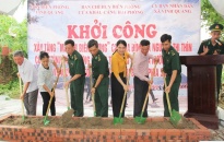 Khởi công xây “Mái ấm biên cương” tặng hộ nghèo tại xã Vinh Quang (huyện Tiên Lãng)