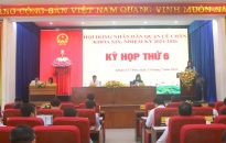 Kỳ họp thứ 6, HĐND quận Lê Chân khóa XIX (nhiệm kỳ 2021 - 2026):  Thông qua nhiều nội dung quan trọng về phát triển kinh tế - xã hội địa phương