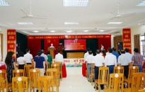 Đảng ủy phường Máy Chai (quận Ngô Quyền) Công bố quyết định thành lập Chi bộ Công ty CP chế biến thủy sản xuất khẩu Hạ Long