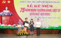 Huyện Tiên Lãng: Tổ chức  Lễ kỷ niệm 75 năm Ngày Thương binh - Liệt sĩ 27-7