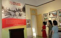 Bảo tàng Hải Phòng: Trưng bày 150 hình ảnh tại chuyên đề “75 năm uống nước nhớ nguồn”