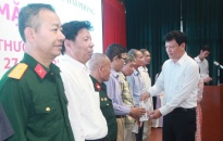 Đảng ủy Khối doanh nghiệp doanh nghiệp thành phố:  Tri ân, tặng quà 56 Thương binh và con Liệt sỹ