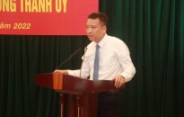 Đồng chí Bùi Quốc Hùng giữ chức Phó Chánh văn phòng Thành ủy