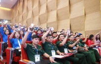 Đại hội đại biểu Đoàn TNCS Hồ Chí Minh thành phố Hải Phòng lần thứ XIV, nhiệm kỳ 2022-2027, họp phiên thứ nhất