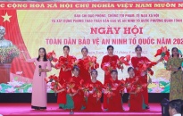Phường Quán Toan tổ chức Ngày hội toàn dân bảo vệ ANTQ năm 2022