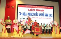 Liên hoan ca múa nhạc thiếu nhi hè quận Dương Kinh năm 2022