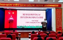 Quận Lê Chân:  Tập huấn nghiệp vụ công tác xây dựng Đảng
