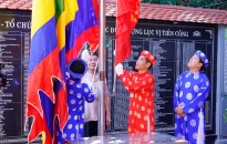 Trang trọng lễ dâng hương, thượng cờ khai hội chọi trâu truyền thống Đồ Sơn năm 2022