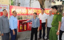 Phường Vĩnh Niệm (quận Lê Chân): Ra mắt 2 mô hình Phòng cháy chữa cháy tại địa bàn dân cư