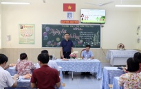 Giám đốc Sở Giáo dục và Đào tạo kiểm tra công tác chuẩn bị năm học 2022-2023 tại huyện Tiên Lãng