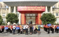 Hơn 500 vận động viên tham gia Đại hội Thể dục thể thao quận Dương Kinh lần thứ 4