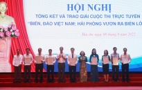 Hơn 190 nghìn người tham gia Cuộc thi trực tuyến “Biển, đảo Việt Nam; Hải Phòng vươn ra biển lớn”.