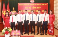 Đảng bộ cơ quan Văn phòng UBND TP:  Đồng chí Lê Minh Phương được bầu giữ chức Bí thư Chi bộ Tổng hợp