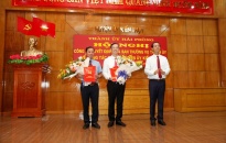 Đồng chí Đỗ Đức Hòa được bổ nhiệm giữ chức vụ Bí thư Huyện ủy Kiến Thụy
