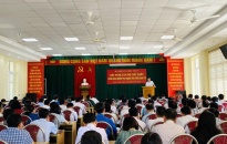 Huyện ủy Kiến Thụy tổ chức Hội nghị cán bộ chủ chốt, triển khai nhiệm vụ trọng tâm thời gian tới