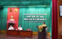 Đại biểu Quốc hội thành phố tiếp xúc cử tri quận Ngô Quyền và huyện Bạch Long Vĩ